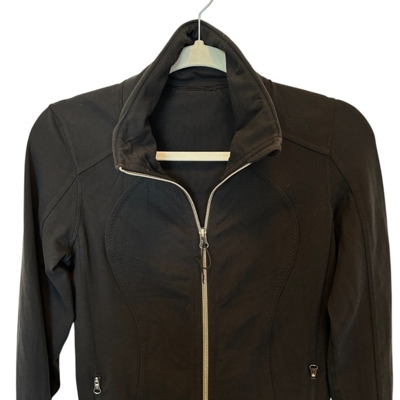 Lululemon Nice Asana Jacket with Zipper Black Size Small - Picture 2 of 10